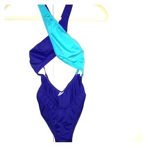 pretzel one piece swimsuit